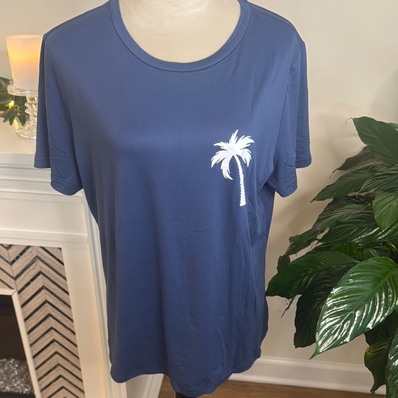 SHEIN Tops - SHEIN Navy Blue Apparel NWOT